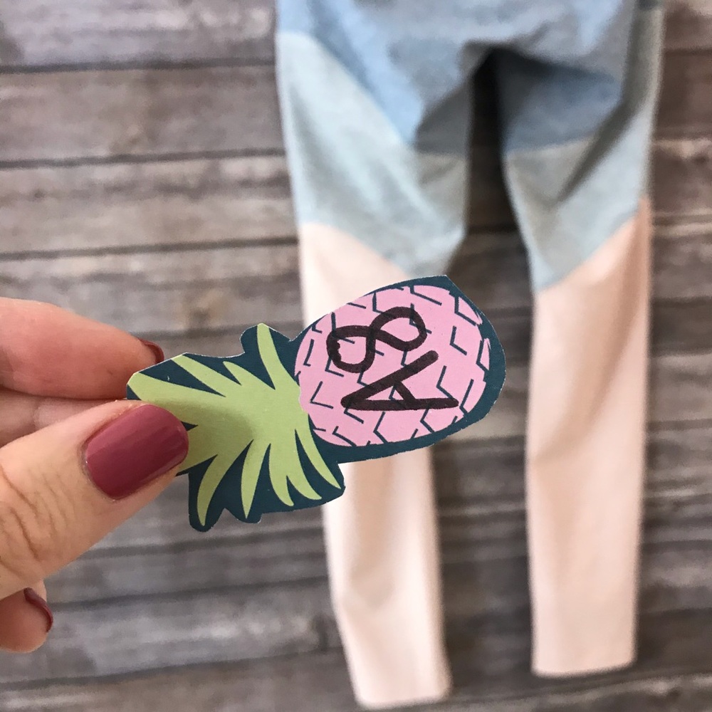 Outdoor Voices Spring 7/8 Leggings Pastel Small A8 - Picture 5 of 5